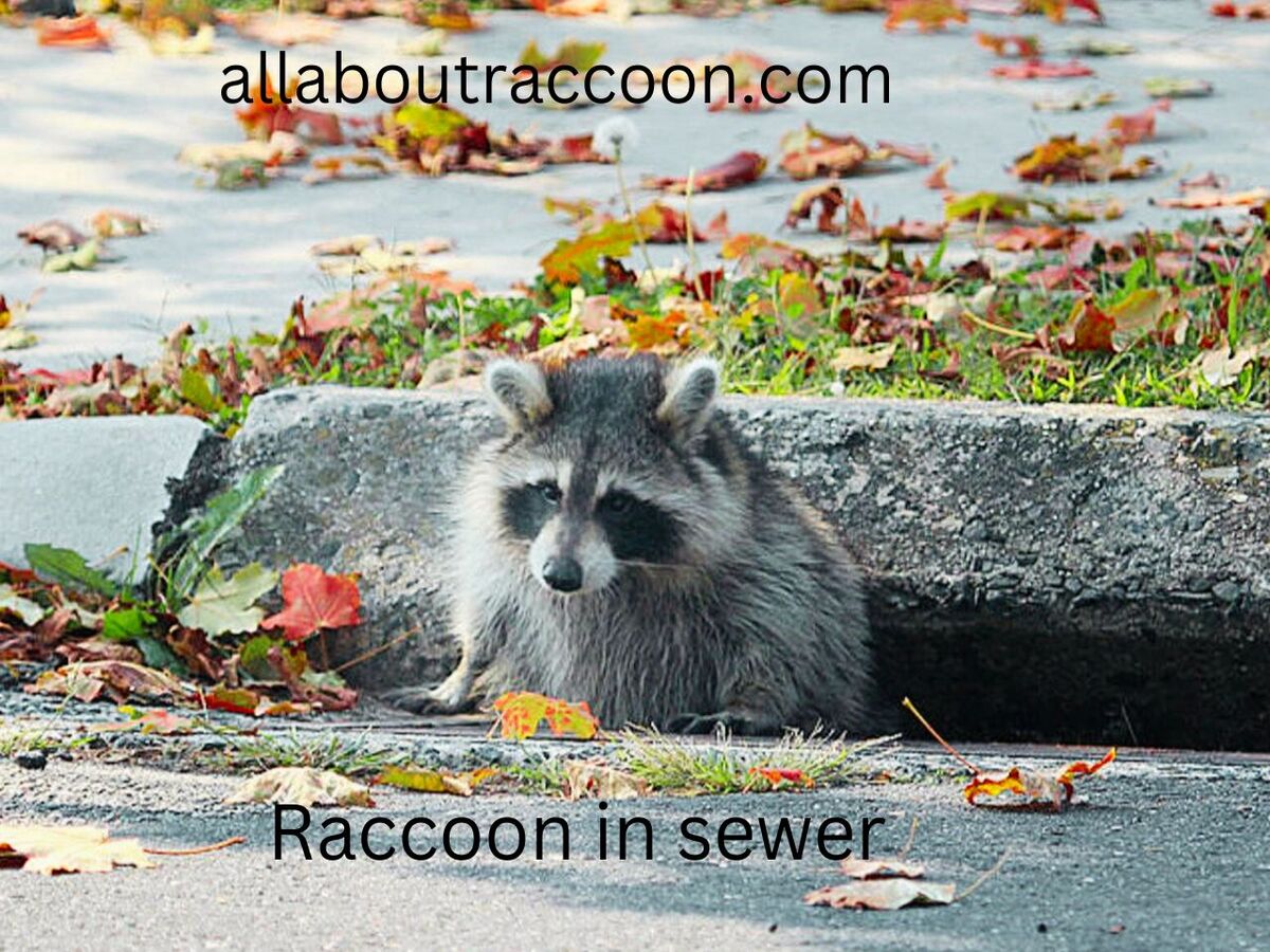 Do raccoons live in sewers?