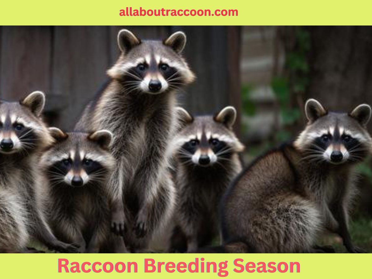 Raccoon breeding season